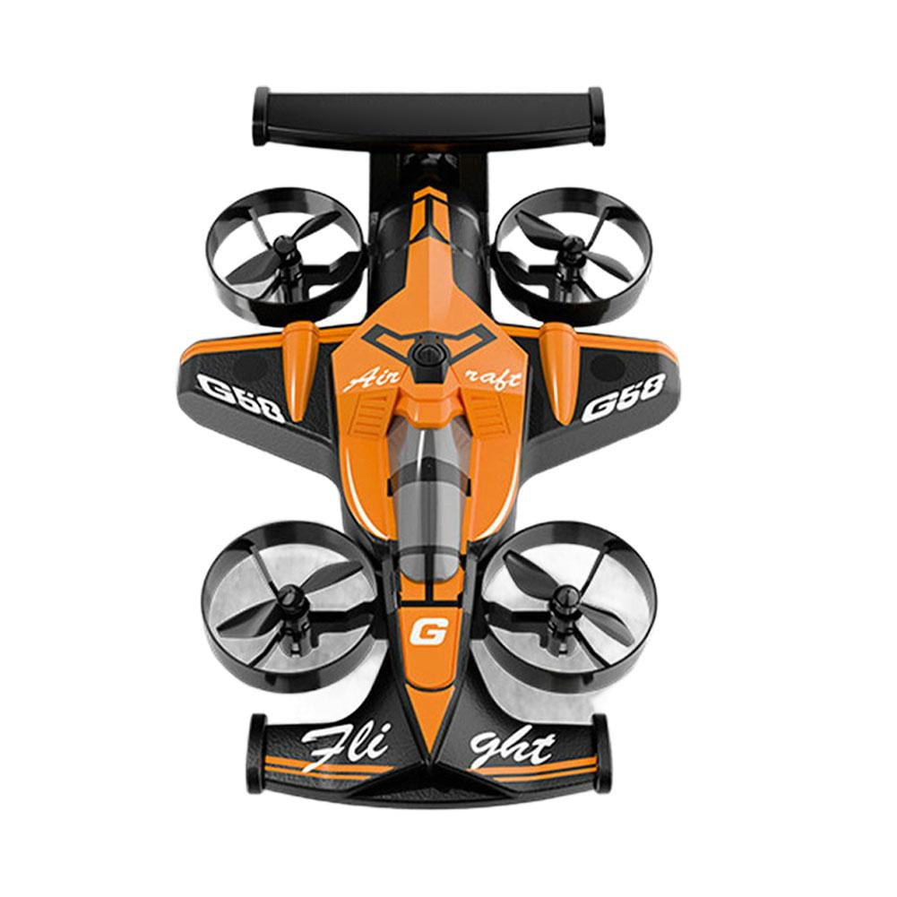 2-in-1 RC Car Drone with Gesture Steering, One-Key Flips, LED Light Show, Stable Hovering, USB Rechargeable for Indoor & Outdoor Play