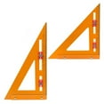 thumbnail image 1 of 2-In-1 Rafter Square,Positioning Triangle Ruler Innovative Rafter Square Tool Adjustable Triangle Ruler Protractor 2pcs, 1 of 6