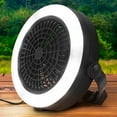 thumbnail image 1 of 2 in 1 Rechargeable LED Lighted Camping Fan, 1 of 4