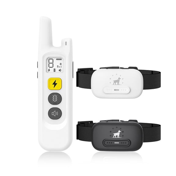 2-in-1 Remote Dog Training Collar & Wireless Electric Fence – Waterproof Rechargeable E-Collar With Static, Vibration & Beep Modes For Medium Large Dogs