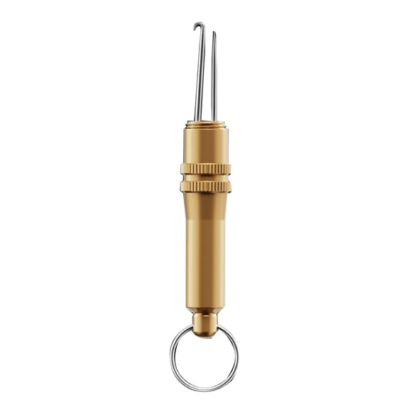 2 in 1 Retractable Fish Unhook Extractor Detacher Stainless Fish Hooks Remover Fishing Disgorger Portable Fishing Tools