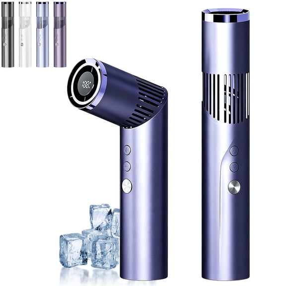 2-in-1 Rotating Mini Fan & Flashlight, Foldable Adjustable Portable Fan Rechargeable, 90° Rotating Electric Fan Handheld with Led Display for Camping Travel Emergency Outdoor Use