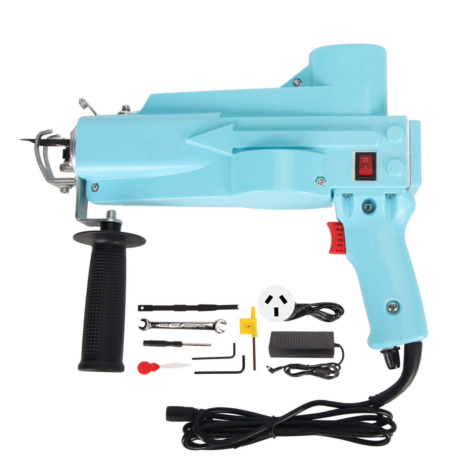 2 in 1 Rug Tufting Machine Cut Pile Loop Pile Adjustable Speed Carpet