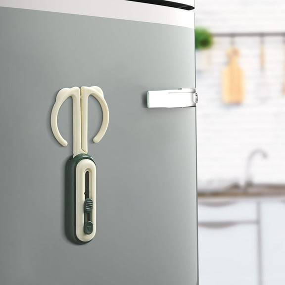 2-in-1 Scissors Box Opener Magnetic Multifunctional Tool Cut-Resistant Mint Green