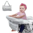 Portable 2in1 Shopping Cart and Highchair Cover for Infant, Large