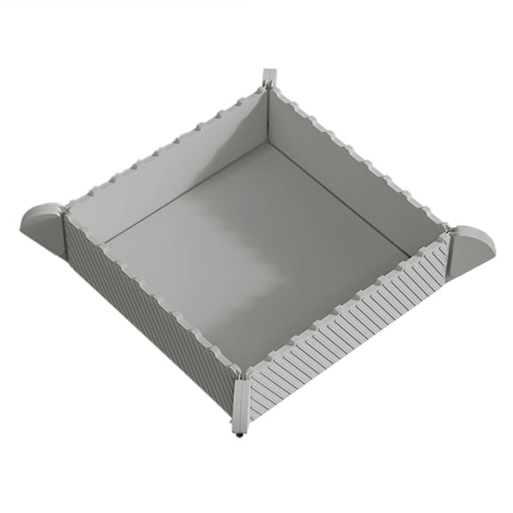 2-in-1 Silicone Trivet Plate, Heat-Resistant Serving Tray & Pot Holder, Non- Food-Safe Dish for Kitchen, Dining & Outdoor Use