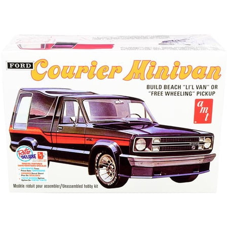 2-in-1 Skill 2 Model Kit 1 by 25 Scale Model for 1978 Ford Courier Minivan