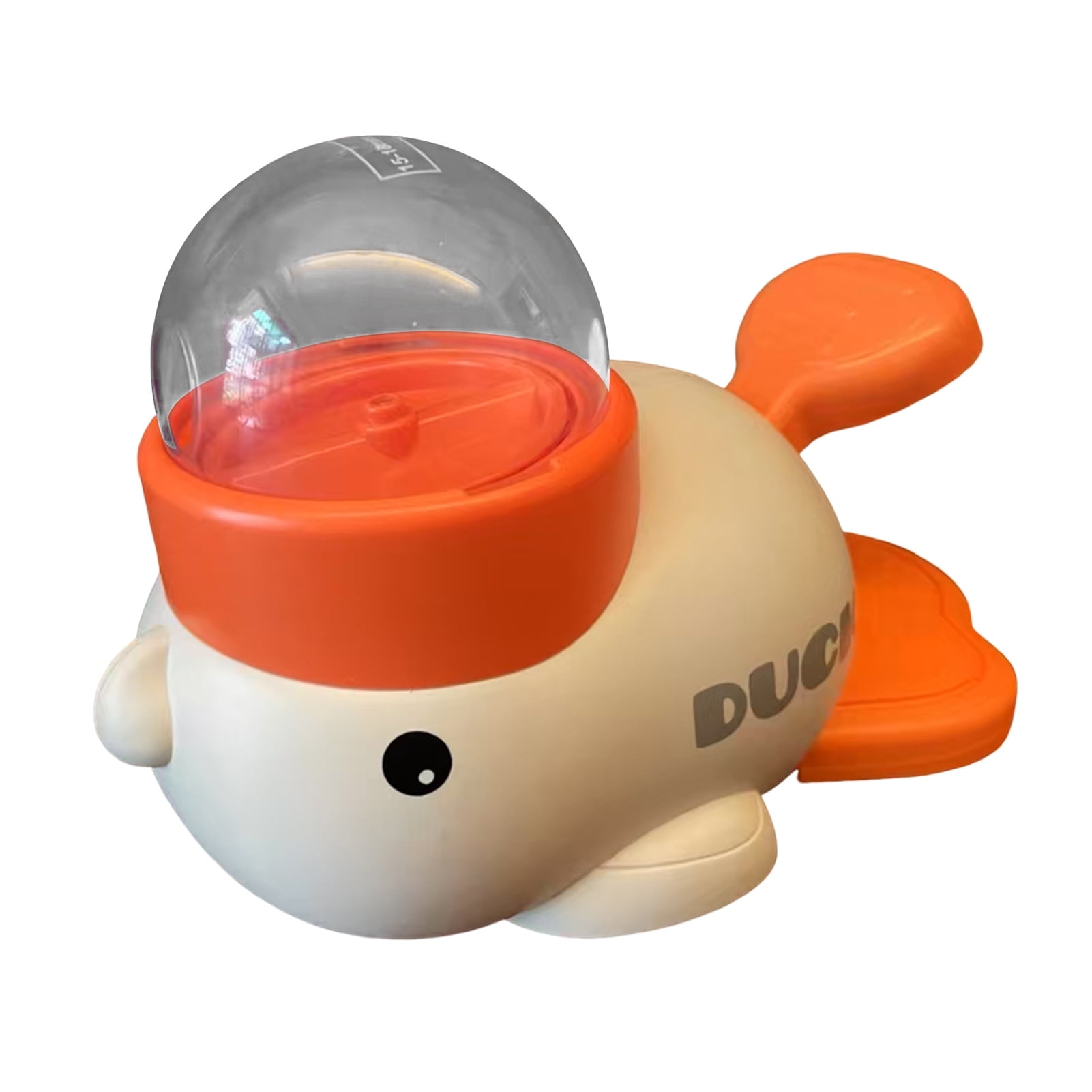 2-in-1 Slow Feeder & Puzzle Toy - Durable Duck Design for Small/Medium Dogs (Mental Stimulation, Anti-Bloating/Anti-Gulping) White
