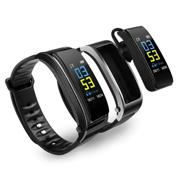 2-in-1 Smart Bracelet With Bluetooth Earphone