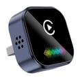 thumbnail image 1 of 2-in-1 Smart Car Box with Voice Control Ambient Light, Wireless Android Auto Adapter & CarPlay Module for Vehicle Infotainment, Premium Metal Housing for Smart Driving, 1 of 6