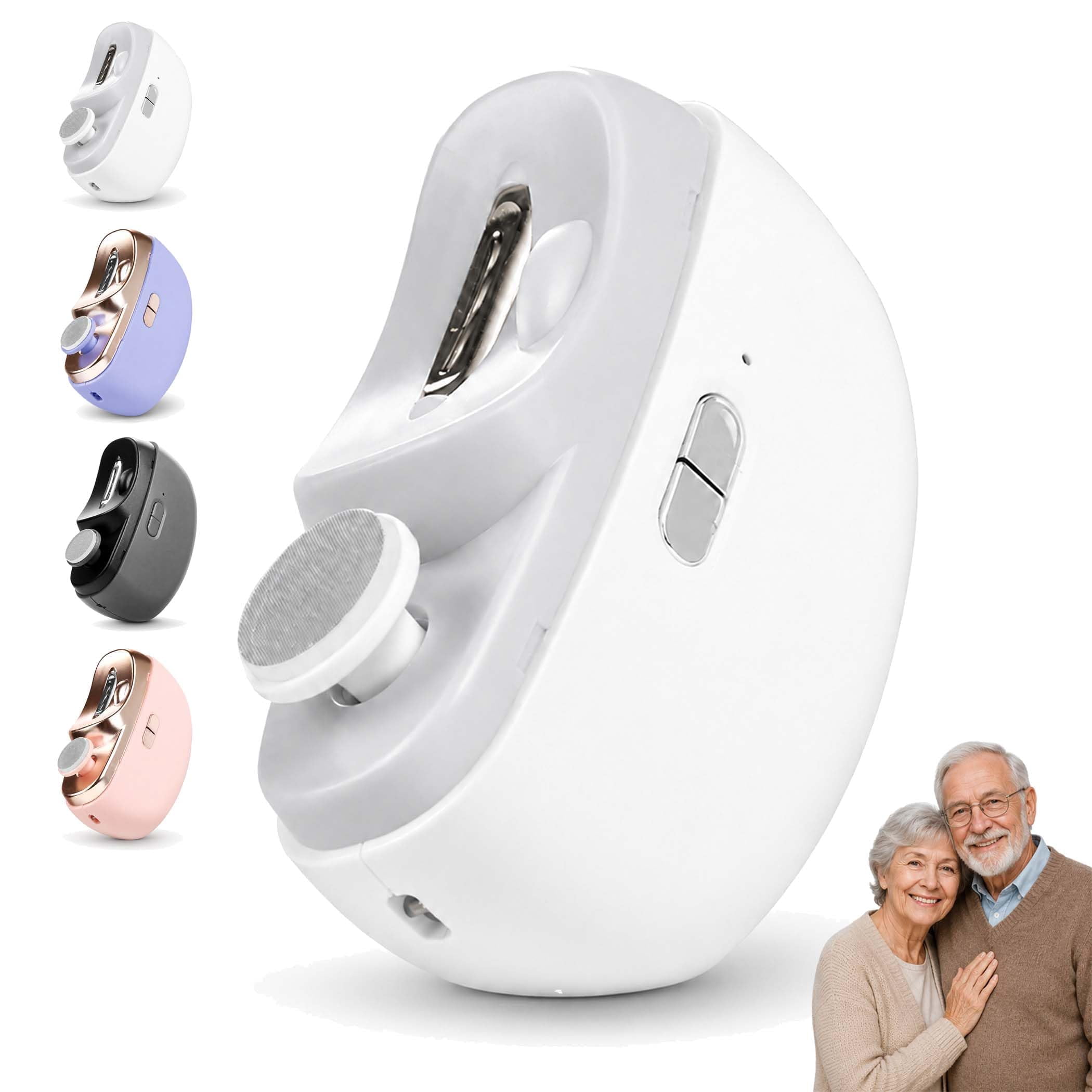 2-in-1 Smart Electric Toe Nail Clipper for Seniors