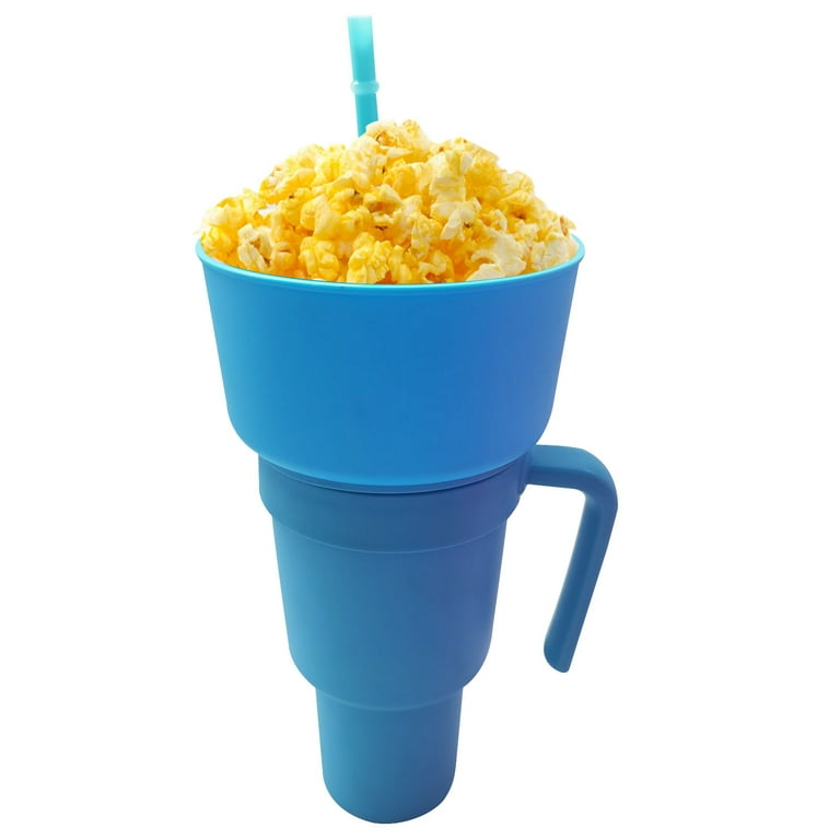 Cup with Snack Bowl on Top2 in 1 Top Snack Bowl on Drink Cup