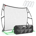 thumbnail image 1 of 2-in-1 Soccer Rebounder with Adjustable Dual-Sided Rebound Board, Soccer Rebounder Net for Passing, Volleys & Ground Drills, 1 of 5