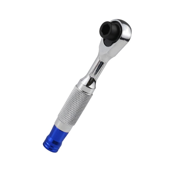 2 in 1 Socket Wrench Car Repair Tool 72 Tooth Reversible Ratcheting Wrench Tool Auto Repairing Spanner