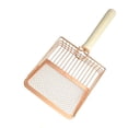 thumbnail image 1 of 2 in 1 Stainless Steel Cat Litter Scoop Durable Mesh Kitten Litter Cleaner Pet Cleaning Tools with Hanging Hole Cat Accessories, 1 of 9