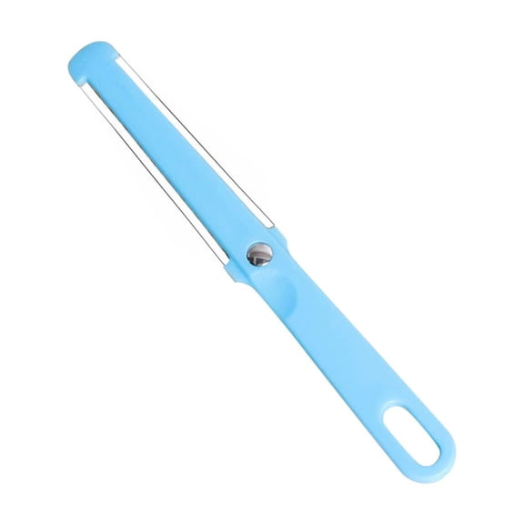 2-in-1 Stainless Steel Cheese Slicer – Handheld Wire Cheese Cutter with Thick & Thin Slicing Options, Durable Kitchen Tool for Semi-Soft to Hard Cheese, Charcuterie Board Accessory