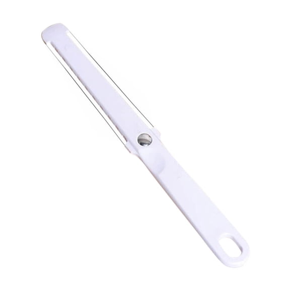 2-in-1 Stainless Steel Cheese Slicer – Handheld Wire Cheese Cutter with Thick & Thin Slicing Options, Durable Kitchen Tool for Semi-Soft to Hard Cheese, Charcuterie Board Accessory