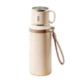 thumbnail image 1 of 2-in-1 Stainless Steel Vacuum Insulated Bottle with Cup Lid, Leak-Proof Travel Thermos for Hot & Cold Drinks, Portable Water Bottle with Handle & Strap, 1 of 1