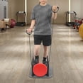 thumbnail image 1 of 2-in-1 Stepper Machine with Resistance Bands & Mat, 330LBS Hydraulic Mini Stepper for Home Workout with LED Display, Non-Slip Pedals for Cardio, Leg, Arm, Waist Exercise, 1 of 11