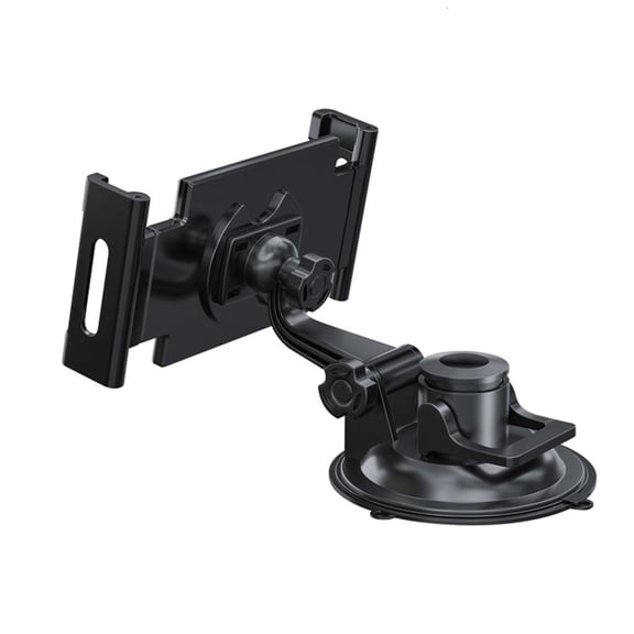 2-in-1 Tablet Holder for Car Tablet Holder Mount Holder with Clamp for Dash Desk Windshield Headrest 360 Degree Rotation