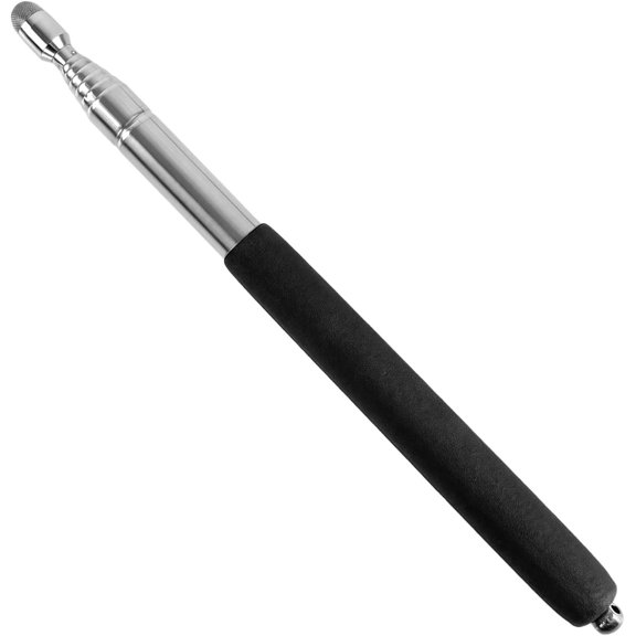 2-in-1 Telescopic Teaching Pointer, Extendable Pointer with Capacitive Stylus Tip for Touchscreens & Interactive Whiteboard, Retractable Stick Extends to 39.4 Inch