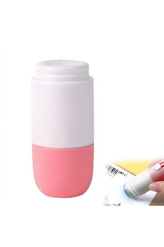 2 in 1 Thermal Paper Correction Fluid with Unboxing Knife Privacy Protection Parcel Label Eraser