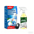 thumbnail image 1 of 2-in-1 Toilet Cleaning System with Rubber & Slit Brush + Oxalic Liquid + 12 Tablets for Daily & Deep Stain Maintenance， 3-Piece Set, 1 of 8
