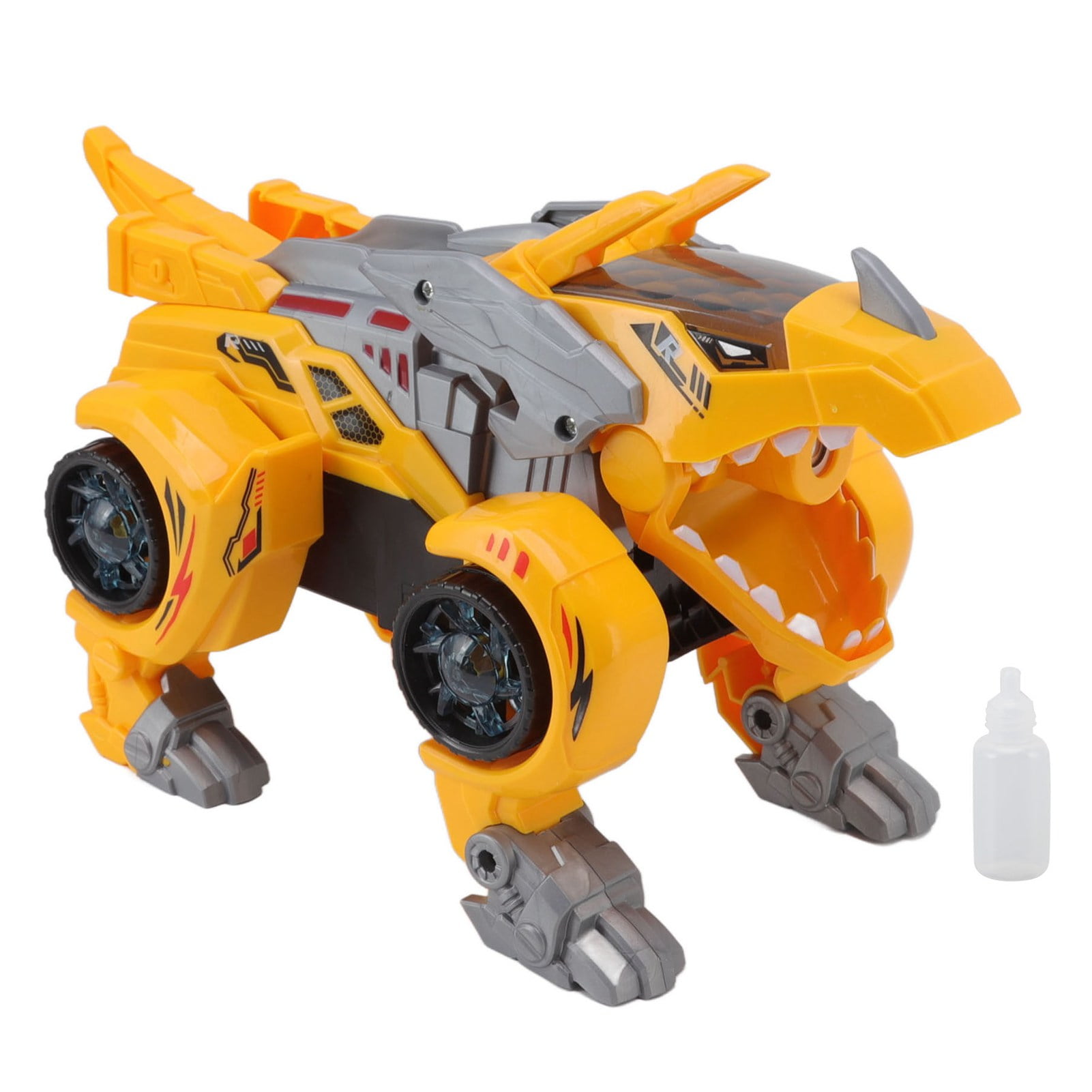 2 In 1 Transforming Dinosaur Car Toy With LED Lights Music Movable 2-in-1-transforming-dinosaur-car-toy-with-led-lights-music-movable