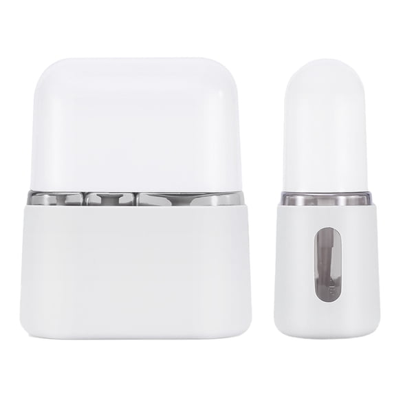 2-in-1 Travel Bottles for Toiletries, TSA Approved Travel Containers Refillable Portable, Spray Bottles Pump Bottles with Labels for Creams Perfumes Shampoos, Leak Proof Airplane Accessories Kits