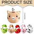 thumbnail image 1 of 2-in-1 Travel Pillow with Eye Mask Set, Soft Plush Folding Neck Pillow, Cute Animal Design Lightweight Portable Nap Pillow for Airplane Car and Rest, 1 of 8