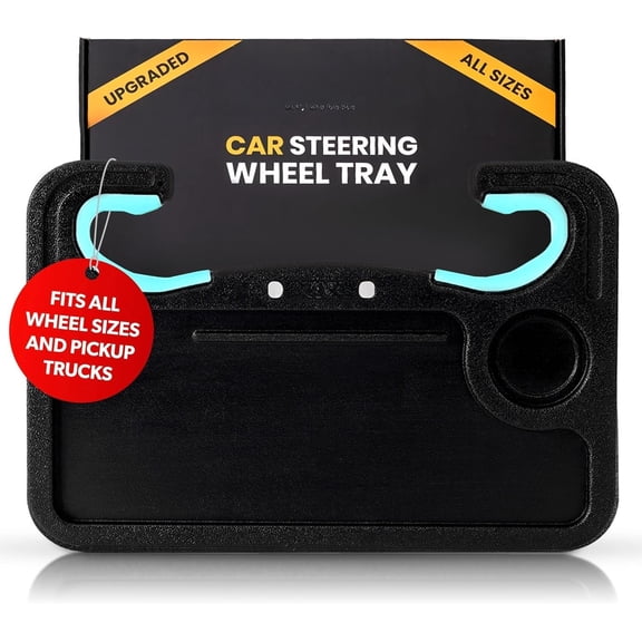 2-in-1 Tray - Desk for Laptop, Table for Eating & Work, Adjustable Tray with Rings (Mint) (Mint Ring)