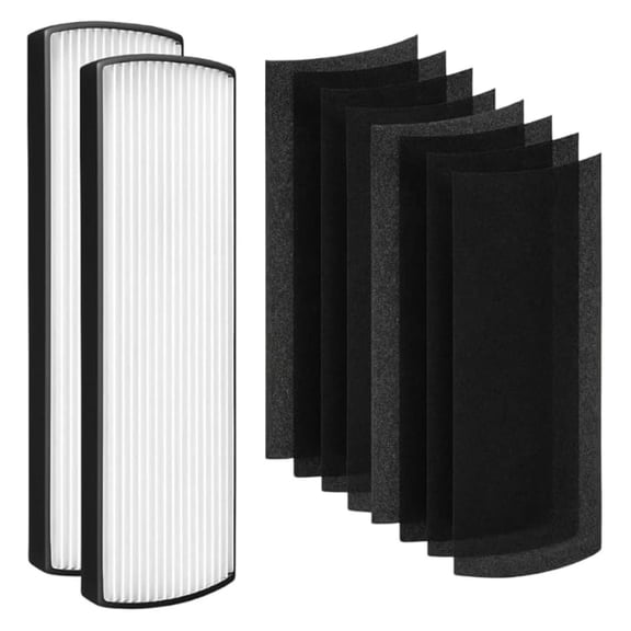 2-in-1 True HEPA Replacement Filter PETWRFIL For PureZone 4-IN-1 Tower PEAIRTWR (HEPA + 4-PreFilter, 2 PK)