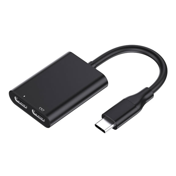 2 in 1 USB C Hubs AR Glasses Docking Station Offering PD Charging and Data Transmission