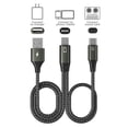 thumbnail image 1 of 2 in 1 USB-C OTG Charge Adapter Splitter Y to Audio Cable Multi Fast Charging, 1 of 8