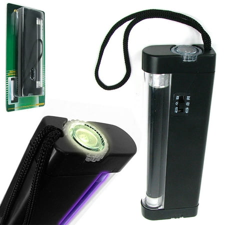 2 in 1 UV Torch Light and UV Counterfeit Money Detector by Stalwart