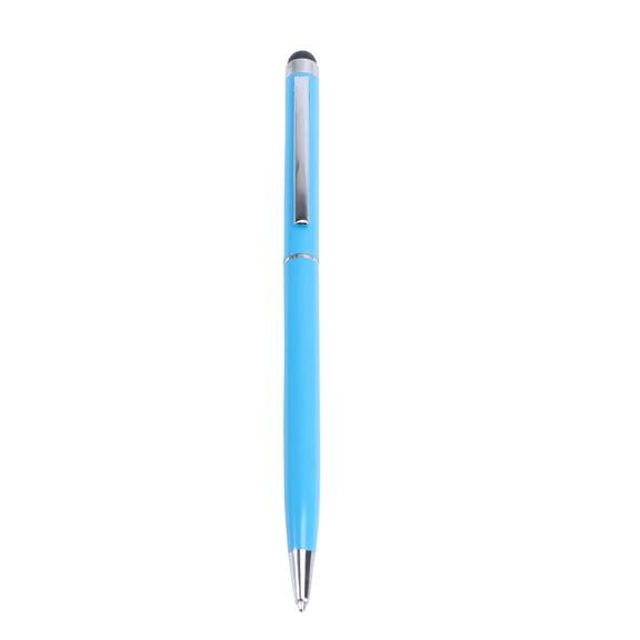 2-in-1 Universal Capacitive Touch Screen Stylus Pen & Ballpoint Pen for / /Smartphone (Sky- )