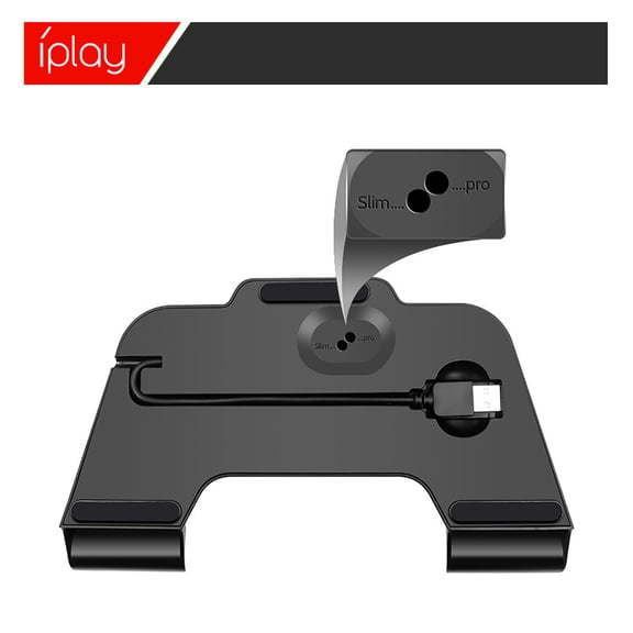 2-in-1 Vertical Stand & Dual Controller Charger for PS4 Slim/Pro - Space-Saving Console Mount with Fast Charging, Anti-Slip Base | PS4 Accessories