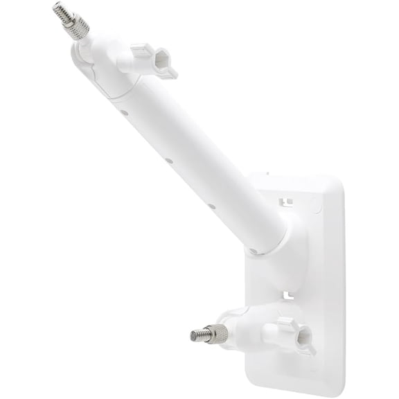 2-in-1 Wall Mount for , Arlo, and Cameras & Solar Panels with 1/4"-20 Screw Hole - White
