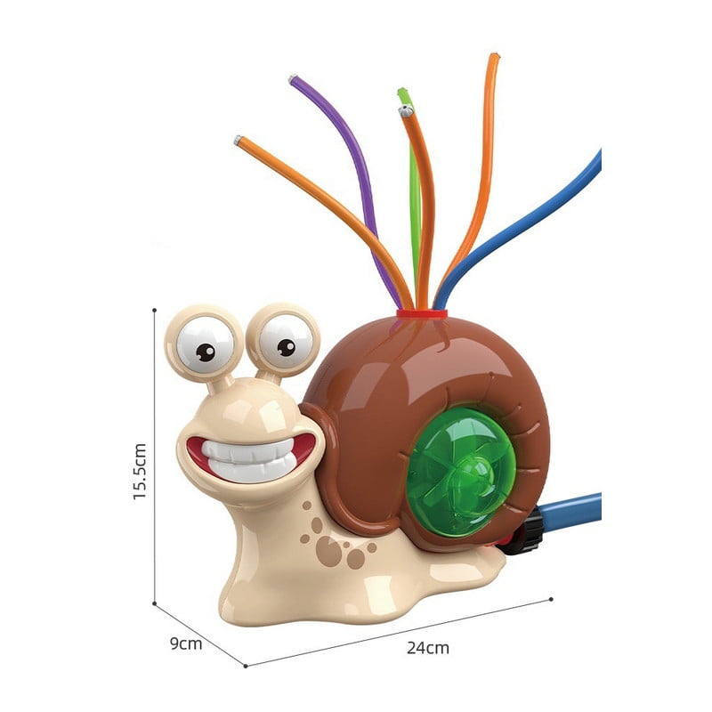 2in1 Water Sprinkler Baseball Helicopter Toy for Outdoor Play