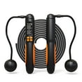 thumbnail image 1 of 2-in-1 Weighted Jump Rope with Counter,Cordless Jumps Ropes,Smart Weighted Jump Rope, Adjustable Digital Counting Jumps Ropes with Timer/Calories/LCD Display,Ta ngle-Free Design for Beginners, 1 of 9
