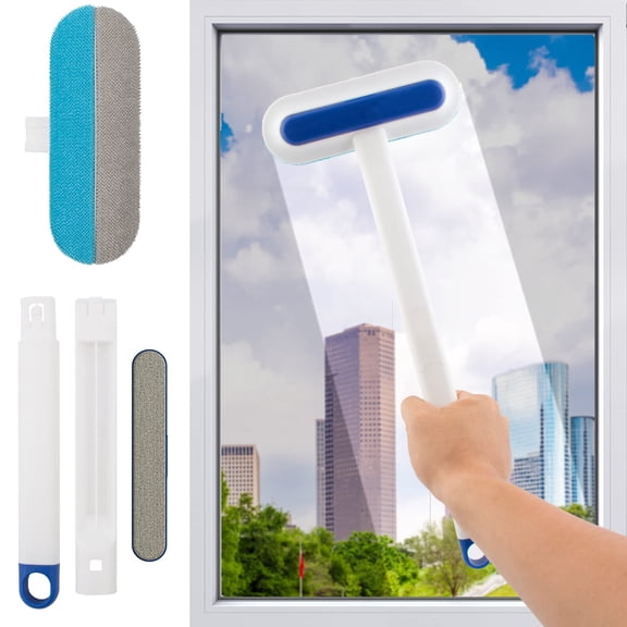 2-in-1 Window Screen Brush, Reusable, Wet & Dry, Double Sided