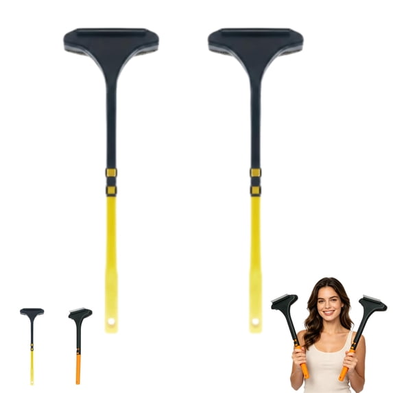 2-in-1 Window Screen Cleaning Brush Value Set, 2026 Upgraded Window Screen Cleaner, Wet & Dry Dual Use, Mesh Screen Cleaner,Multi-Purpose Cleaning Brush for Patio, Door, Porch Screens