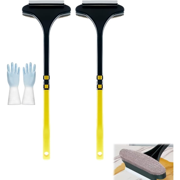 2-in-1 Window Screen Cleaning Brush Value Set, Multifunctional Screen ...