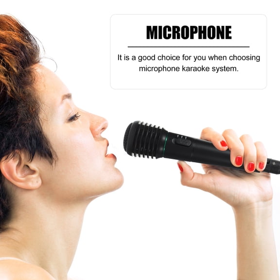 2-in-1 Wired and Dynamic Handheld Microphone for Home Karaoke, Party, and Events with Clear Sound