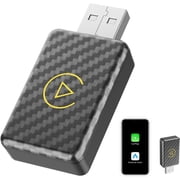 2-in-1 Wireless CarPlay & Android Auto Adapter-Compatible with 98% CarPlay-Enabled Vehicles iOS 9+ -Plug & Play,Auto-Connect