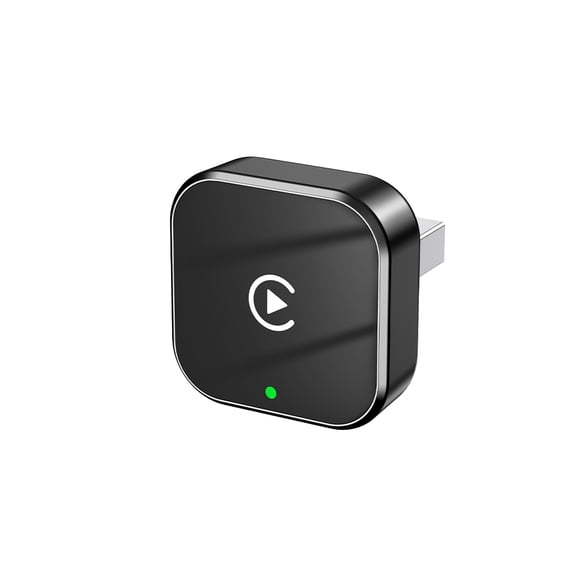 2-in-1 Wireless CarPlay & Android Auto Adapter, Convert Wired to Wireless, Plug & Play WiFi Dongle, Auto-Connect for 98% Factory Wired CarPlay/AA Cars(Black)
