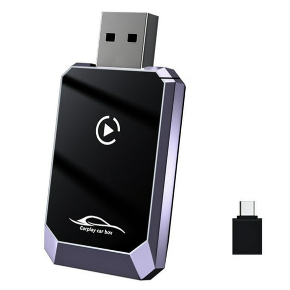 2 in 1 Wireless CarPlay Android Auto Smart Dongle WiFi Adapter Plug & Play Convert Wired Android Auto to Wireless