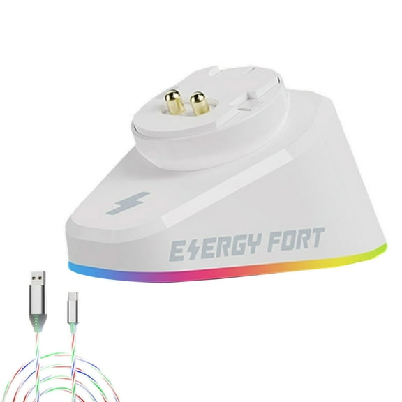 2 in 1 Wireless Charging Base Replacement Charging Dock for GPW4/G502/X/G903 Wireless Gaming Accessories