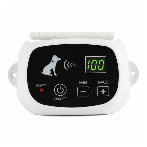 2-in-1 Wireless Dog Fence System with Transmitter, Multi-Dog Training Collar Kit