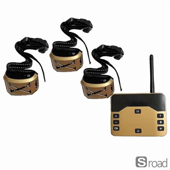 2-in-1 Wireless Dog Training Collar & Invisible Fence System ...